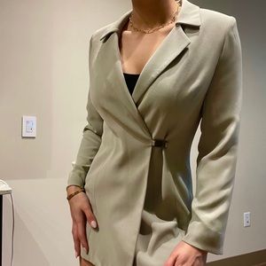 Green blazer
